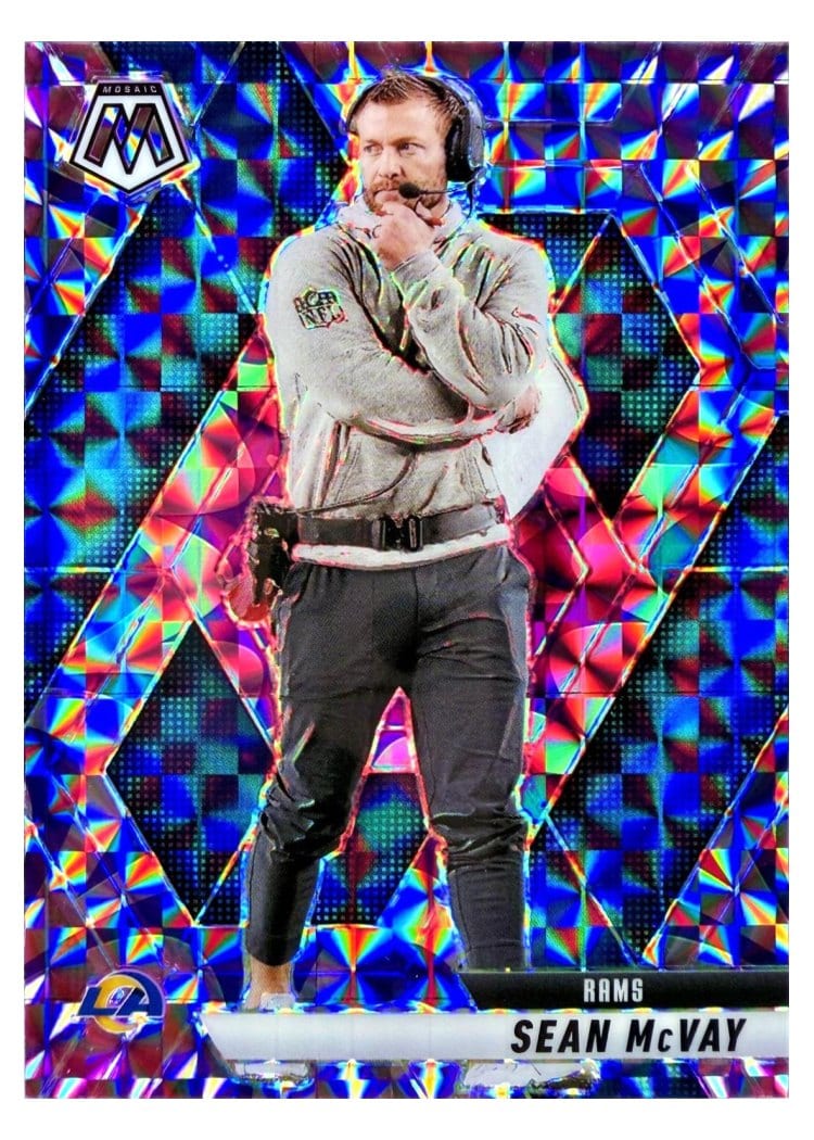 2025 Panini Mosaic Base Set Sean McVay #238 card