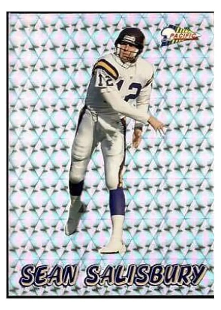 1993 Pacific Prisms Sean Salisbury #59 card