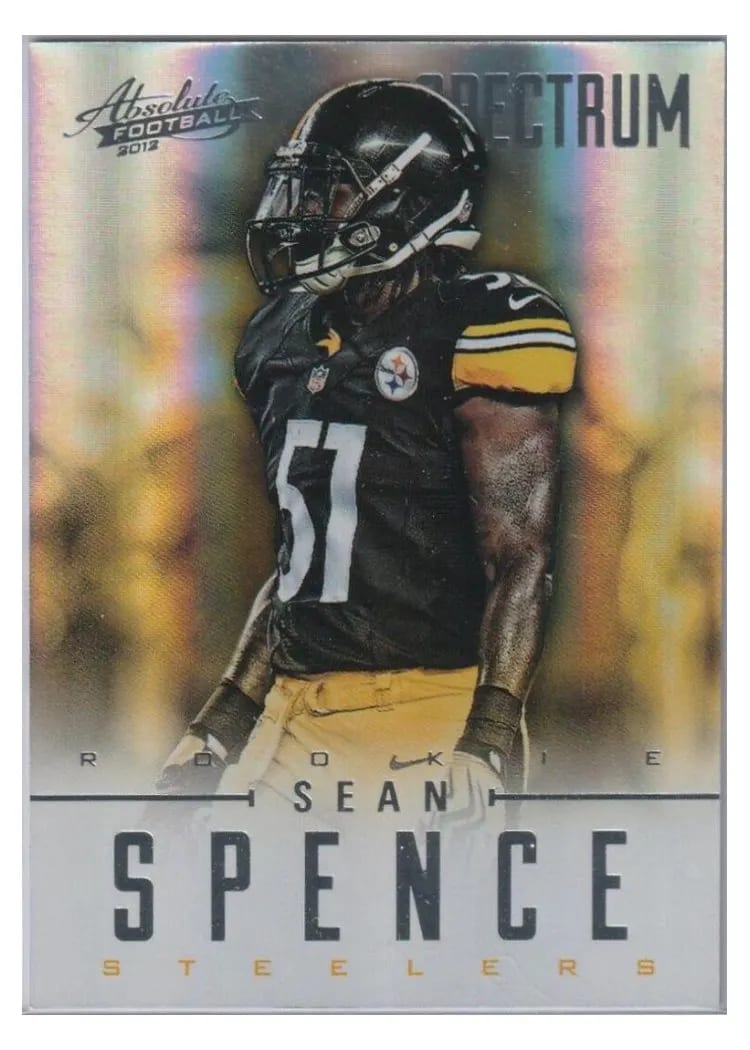 2012 Panini Absolute Sean Spence Spectrum Silver #183