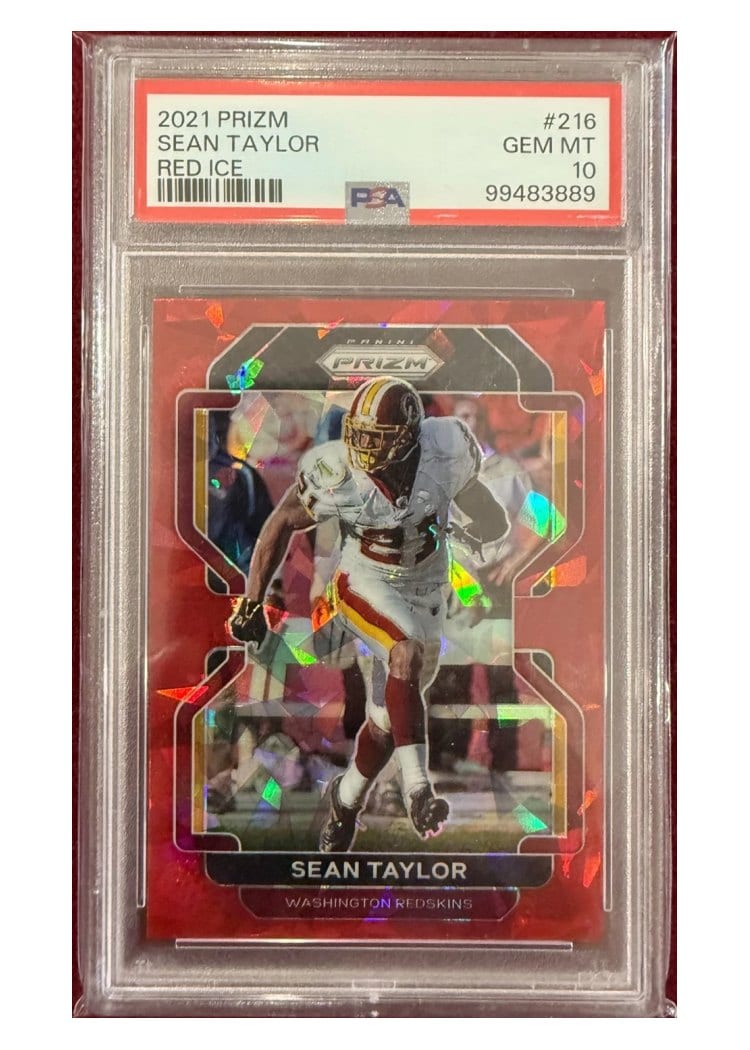 2021 Panini Prizm Base Set Sean Taylor #216 card