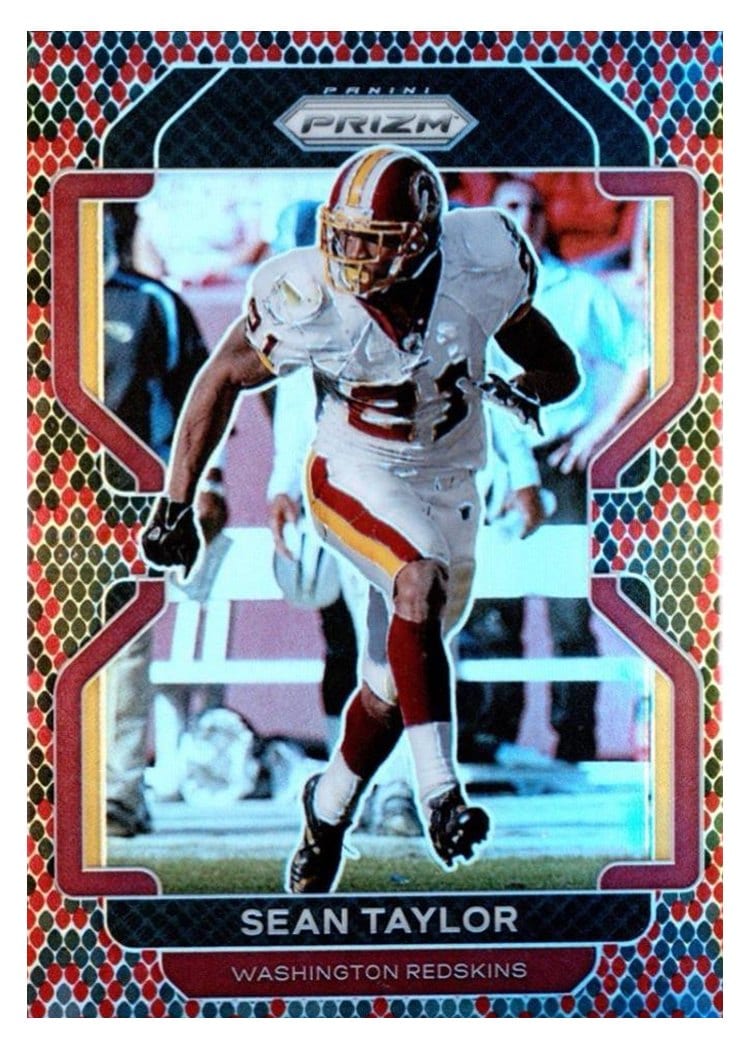 2021 Panini Prizm Base Set Sean Taylor #216 card