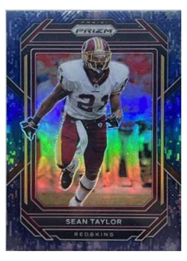 2022 Panini Prizm Base Set Sean Taylor Navy Camo #300 card