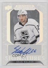 2021-22 Upper Deck Ovation Standing Ovation Signatures Sean Walker #SOS-SW card