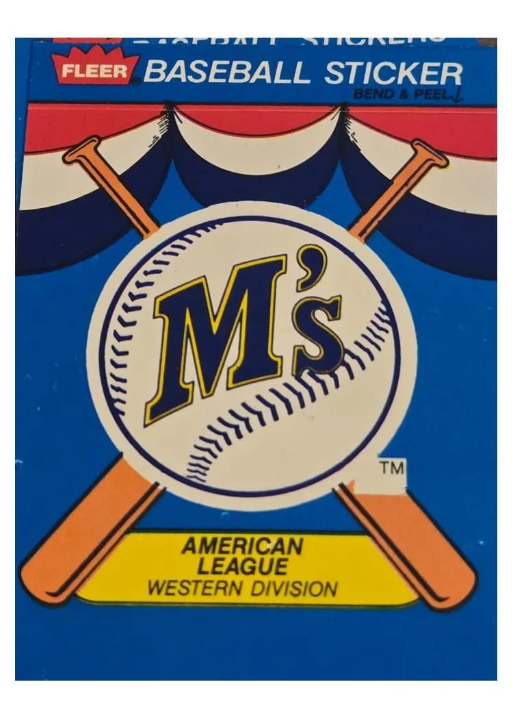 1989 Fleer Update Seattle Mariners card