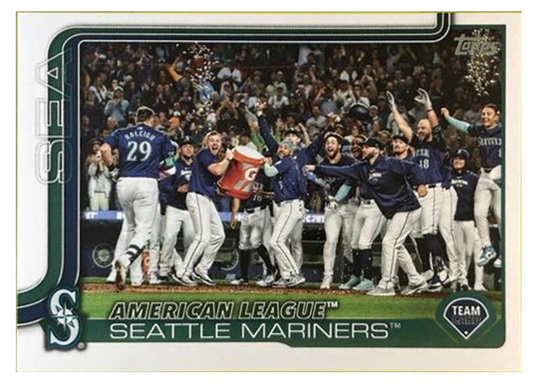 2025 Topps Base Set Seattle Mariners #96 card