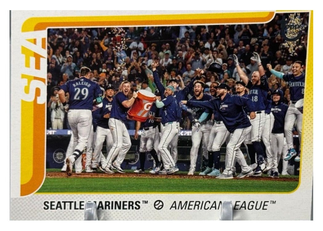 2025 Topps Base Set Seattle Mariners #96 card