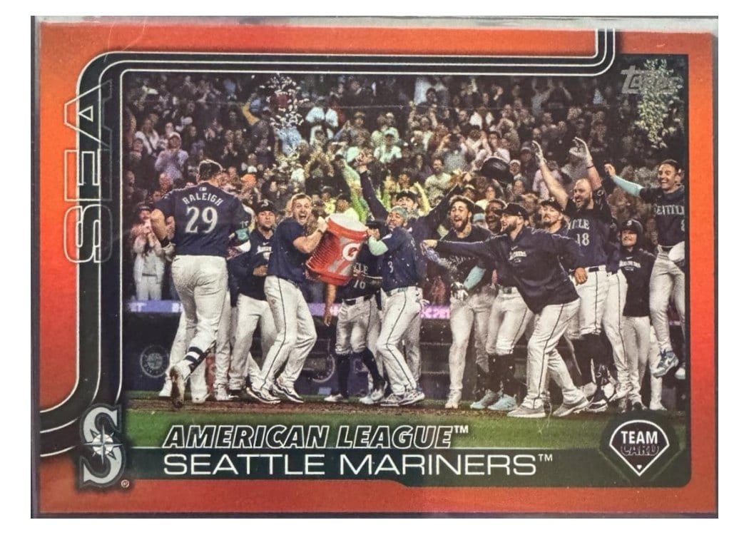 2025 Topps Base Set Seattle Mariners #96 card