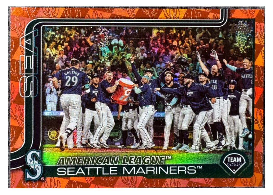 2025 Topps Base Set Seattle Mariners #96 card