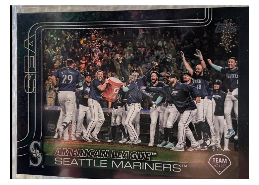 2025 Topps Base Set Seattle Mariners #96 card