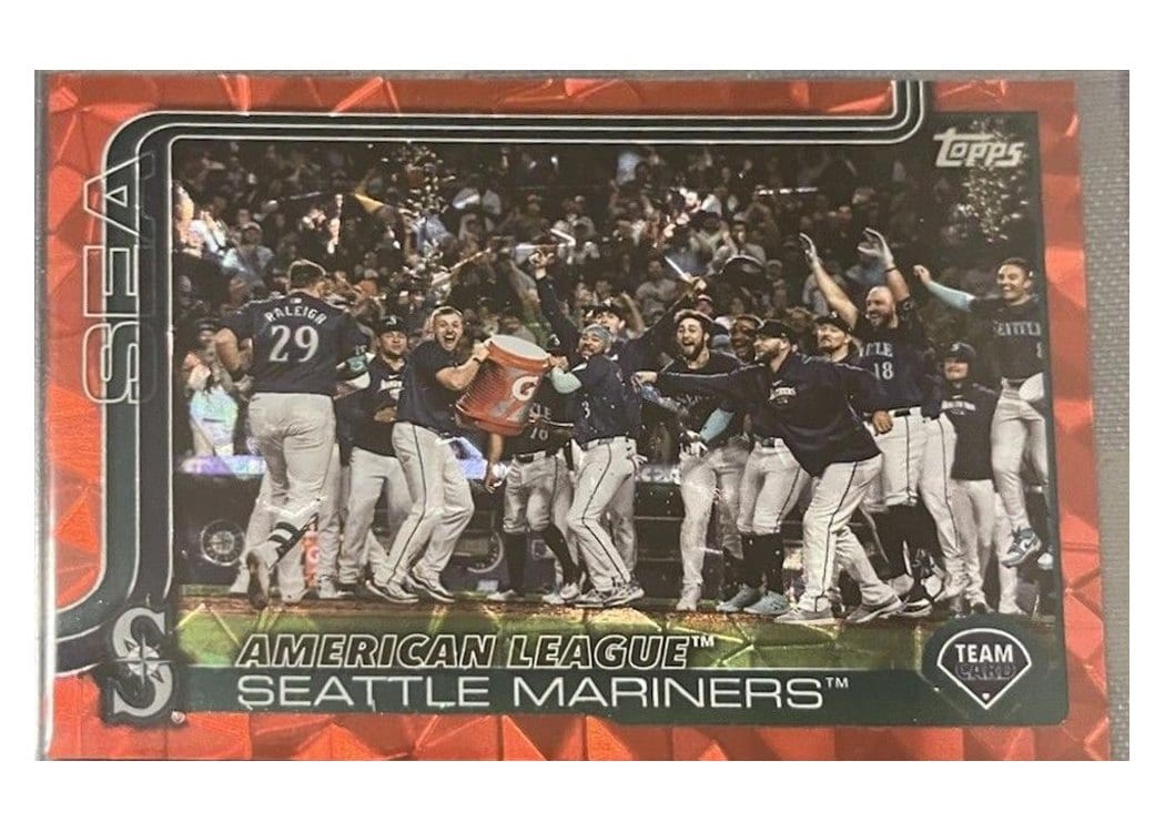 2025 Topps Base Set Seattle Mariners #96 card