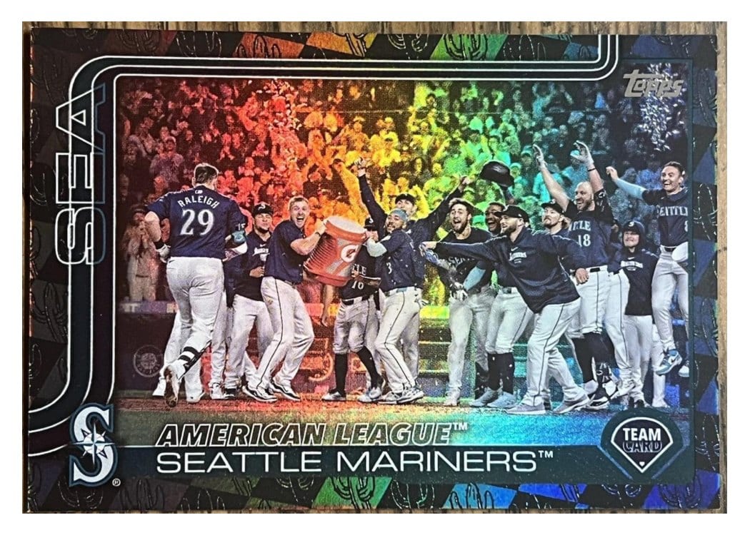 2025 Topps Base Set Seattle Mariners #96 card
