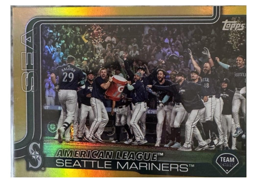 2025 Topps Base Set Seattle Mariners #96 card