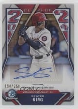 2024 Bowman Draft Class of 2024 Autographs Seaver King #C24-SK card