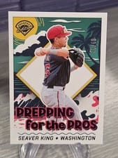 2024 Panini Prospect Edition Prepping for the Pros Seaver King #23 card
