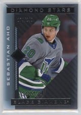 2021-22 Upper Deck Black Diamond Diamond Stars Sebastian Aho #BDS-SA card