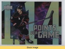 2024-25 Skybox Metal Universe Points Per Game Sebastian Aho #PPG-13 card