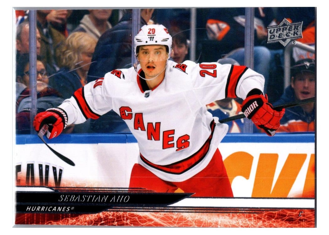 2024-25 Upper Deck Base Set Sebastian Aho #272 card