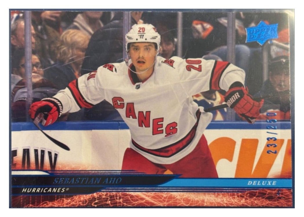 2024-25 Upper Deck Base Set Sebastian Aho #272 card