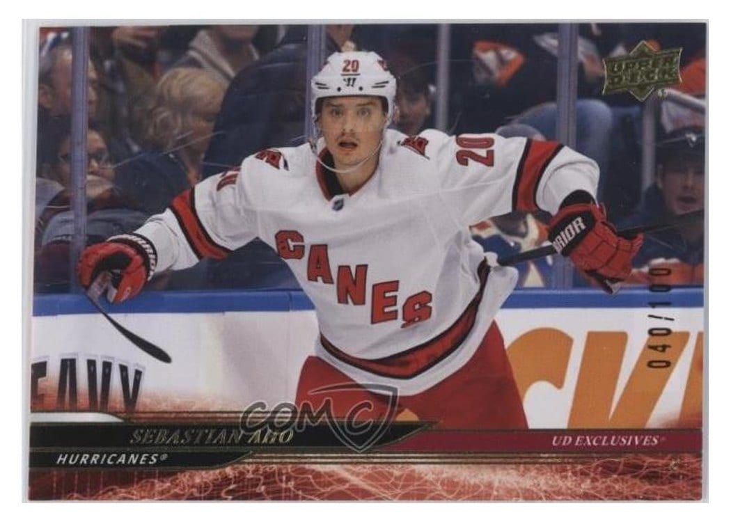 2024-25 Upper Deck Base Set Sebastian Aho #272 card