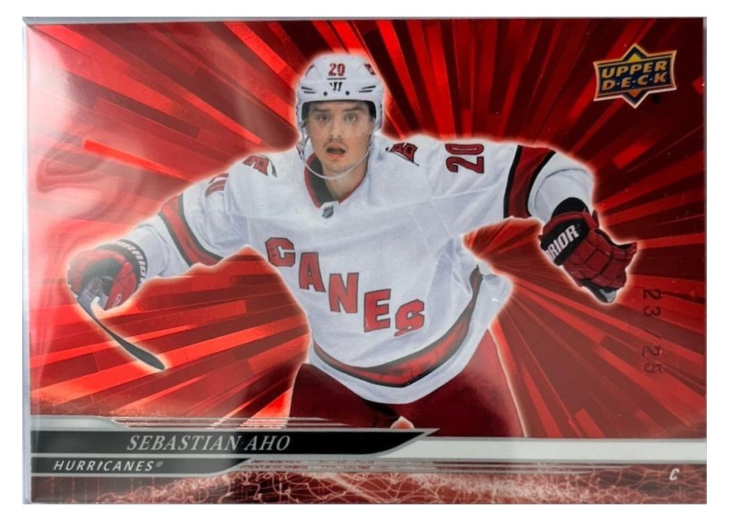 2024-25 Upper Deck Base Set Sebastian Aho #272 card