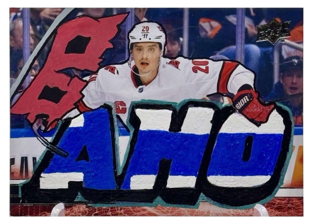 2024-25 Upper Deck Base Set Sebastian Aho #272 card
