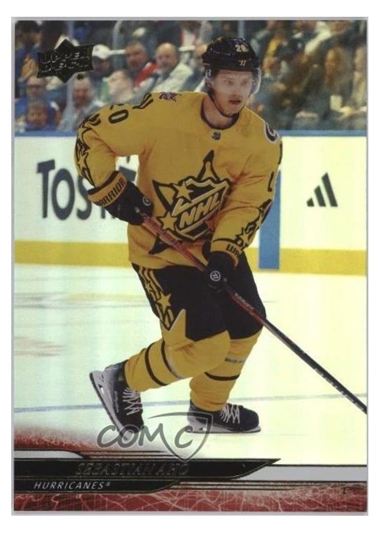 2024-25 Upper Deck Base Set Sebastian Aho #680 card