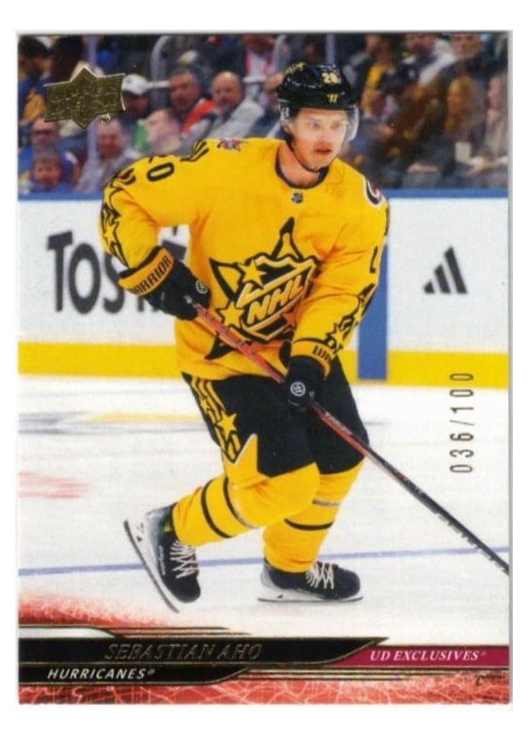 2024-25 Upper Deck Base Set Sebastian Aho #680 card