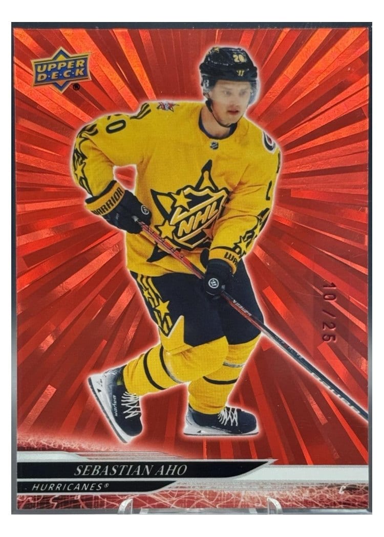2024-25 Upper Deck Base Set Sebastian Aho #680 card