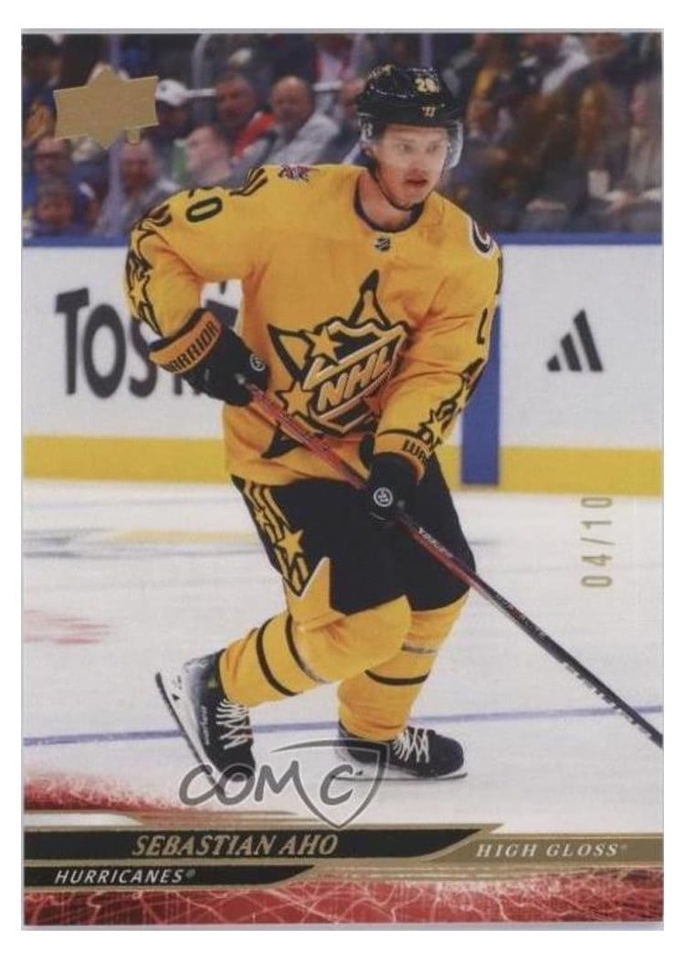 2024-25 Upper Deck Base Set Sebastian Aho #680 card