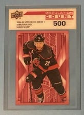 2024-25 Upper Deck Population Count Sebastian Aho #PC-6