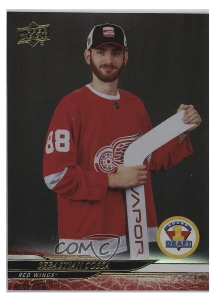2024-25 Upper Deck Base Set Sebastian Cossa Silver Foil #736 card