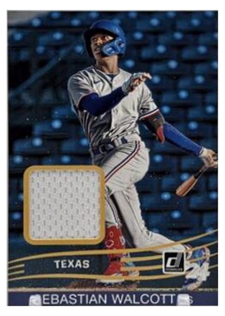 2024 Donruss Retro 1984 Materials Sebastian Walcott #26 card