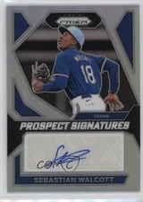 2024 Panini Prizm Prospect Signatures Sebastian Walcott #PS-SW card