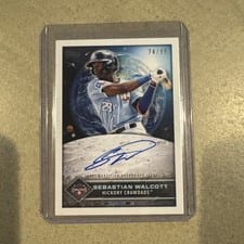 2024 Topps Pro Debut Future Cornerstones Autographs Sebastian Walcott #FCA-SW card