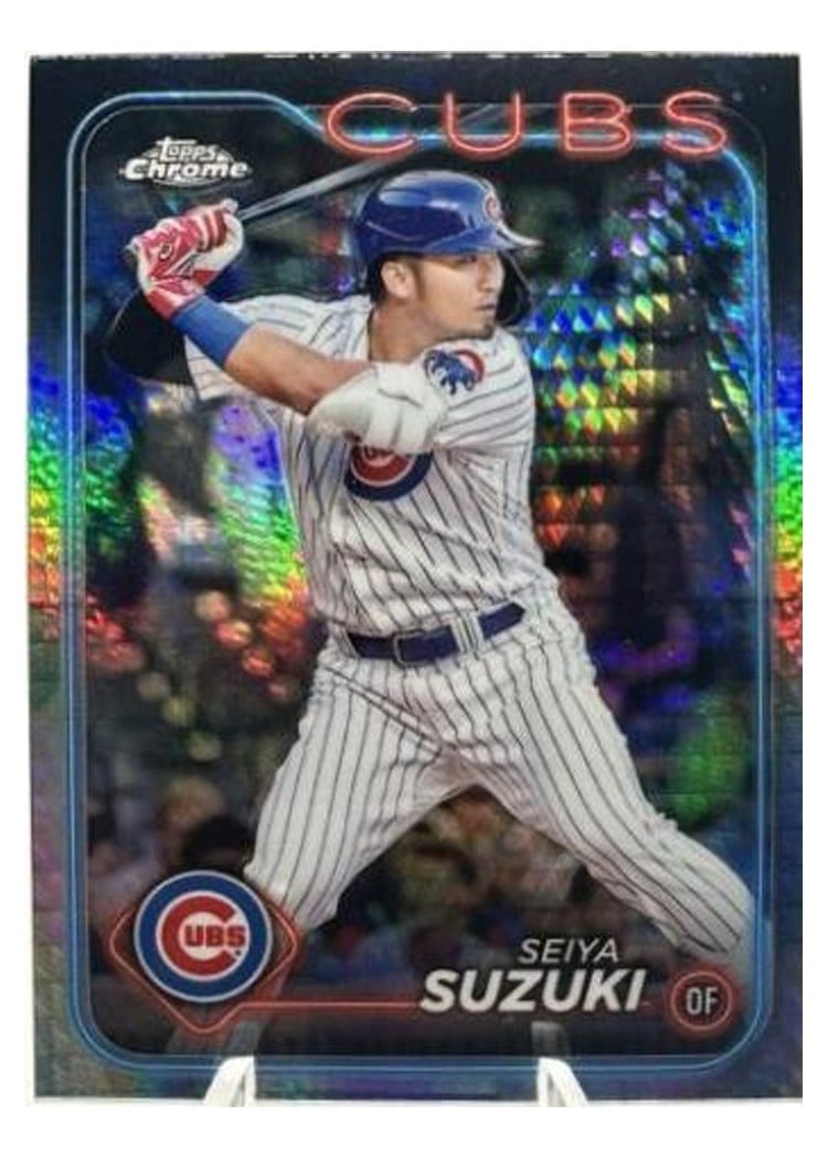 2024 Topps Chrome Seiya Suzuki #13 card