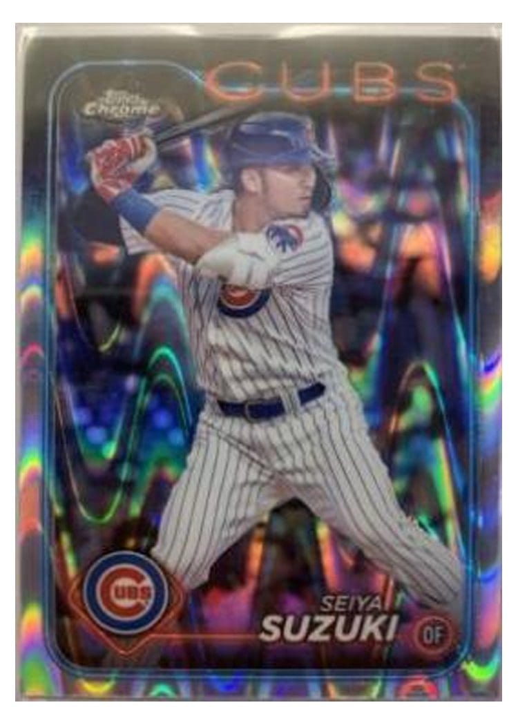 2024 Topps Chrome Seiya Suzuki RayWave Refractor #13 card