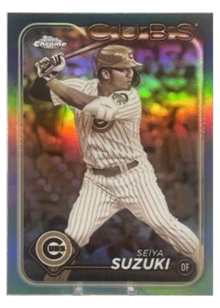 2024 Topps Chrome Seiya Suzuki #13 card
