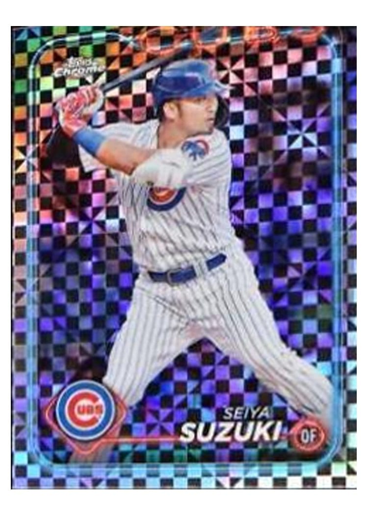2024 Topps Chrome Seiya Suzuki #13 card