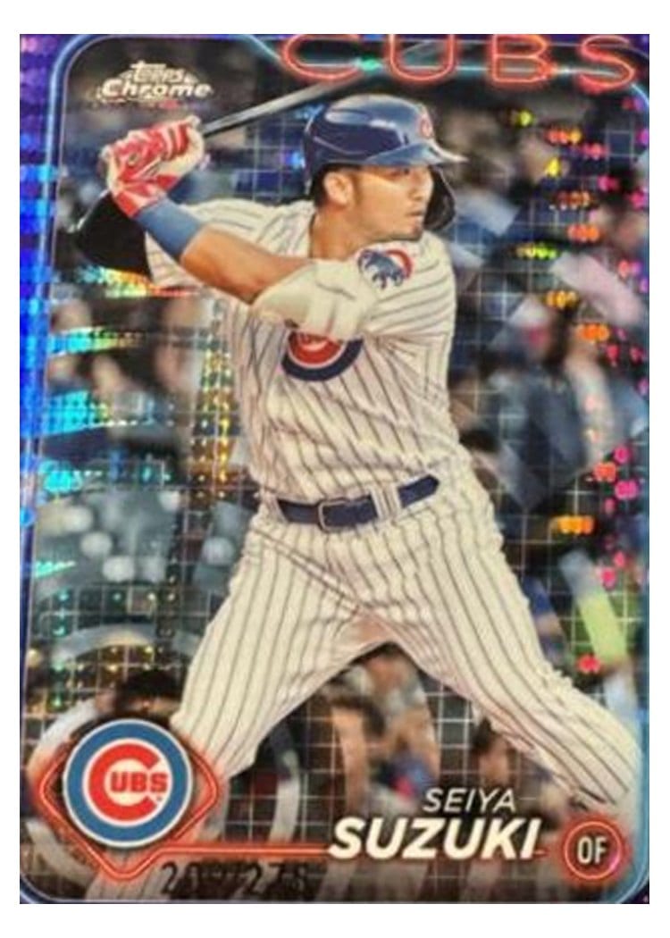 2024 Topps Chrome Seiya Suzuki #13 card