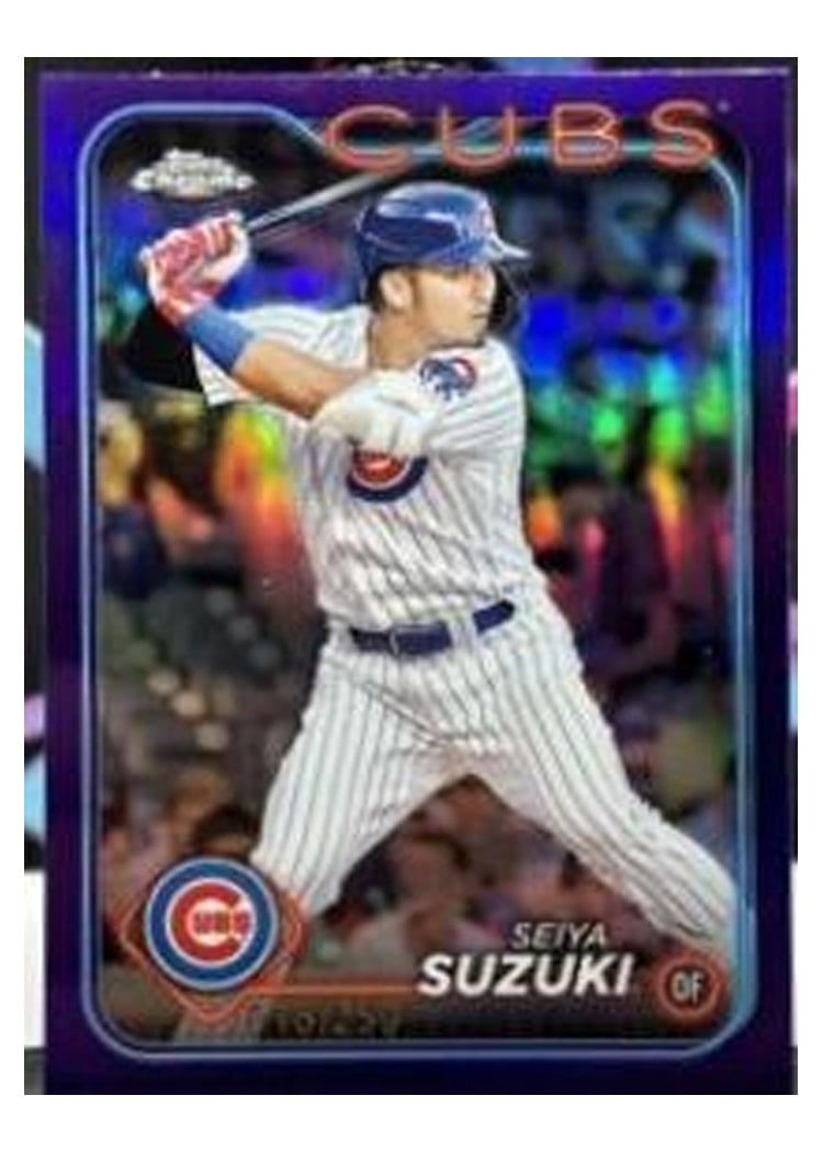 2024 Topps Chrome Seiya Suzuki #13 card