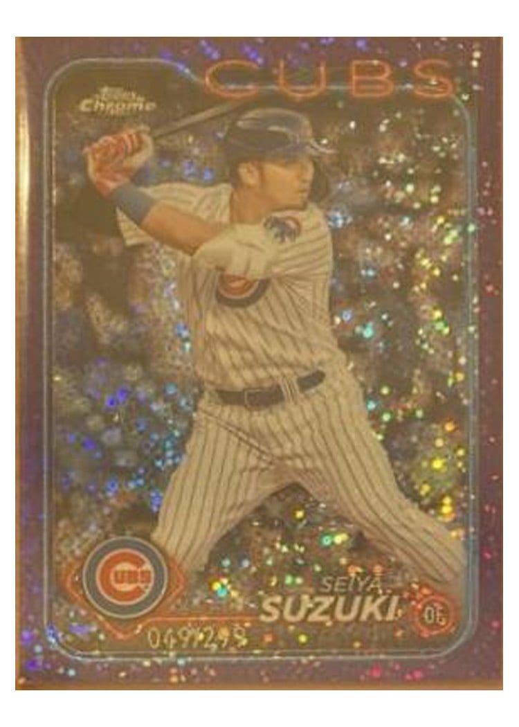 2024 Topps Chrome Seiya Suzuki #13 card