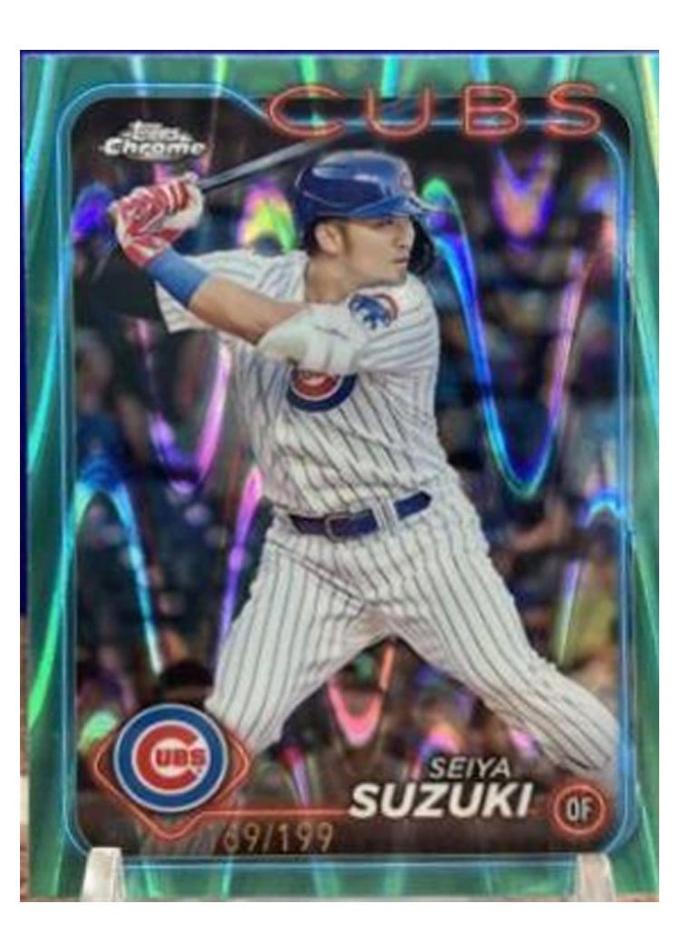 2024 Topps Chrome Seiya Suzuki #13 card