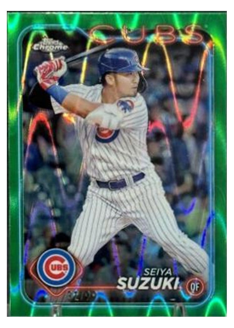 2024 Topps Chrome Seiya Suzuki #13 card