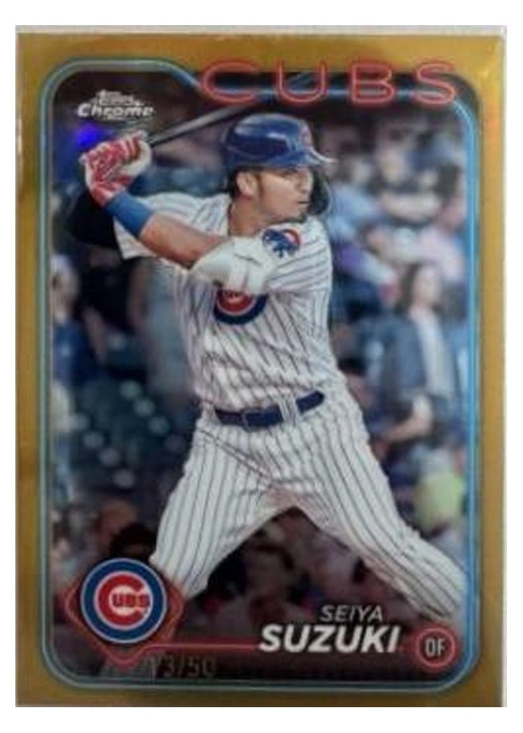 2024 Topps Chrome Seiya Suzuki #13 card