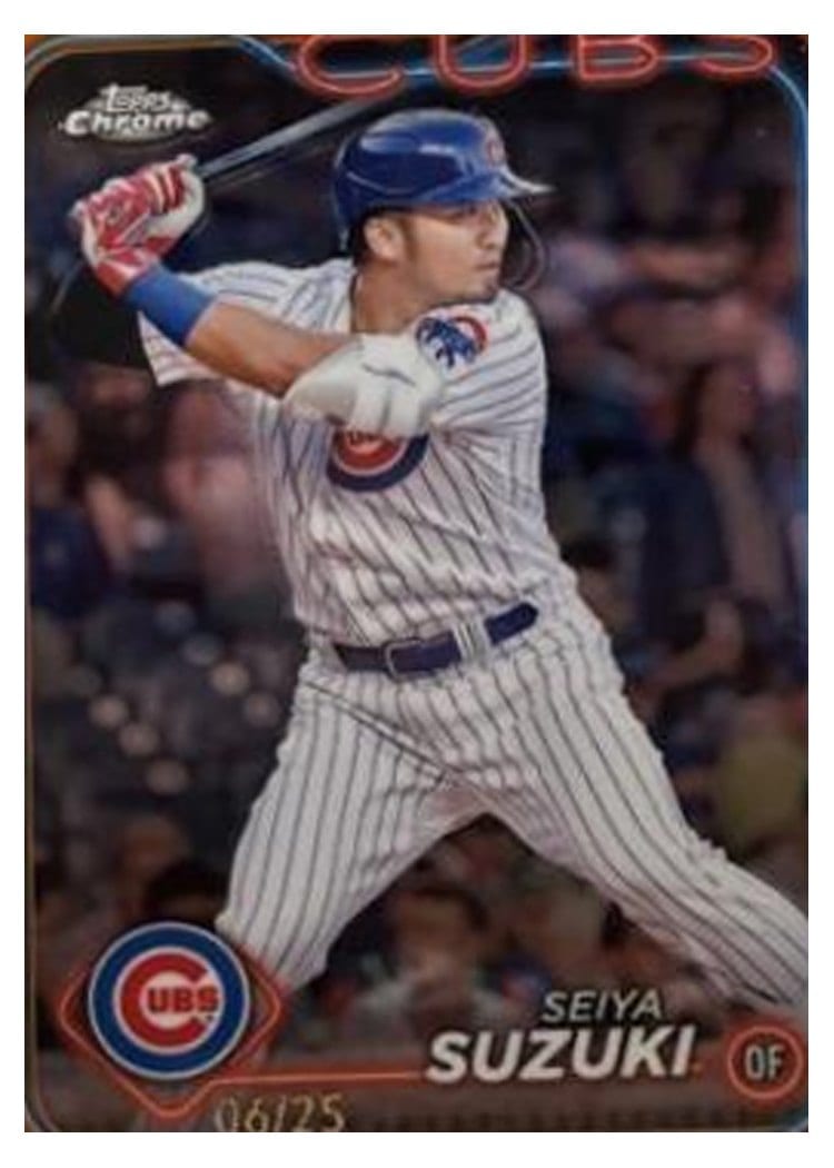 2024 Topps Chrome Seiya Suzuki #13 card