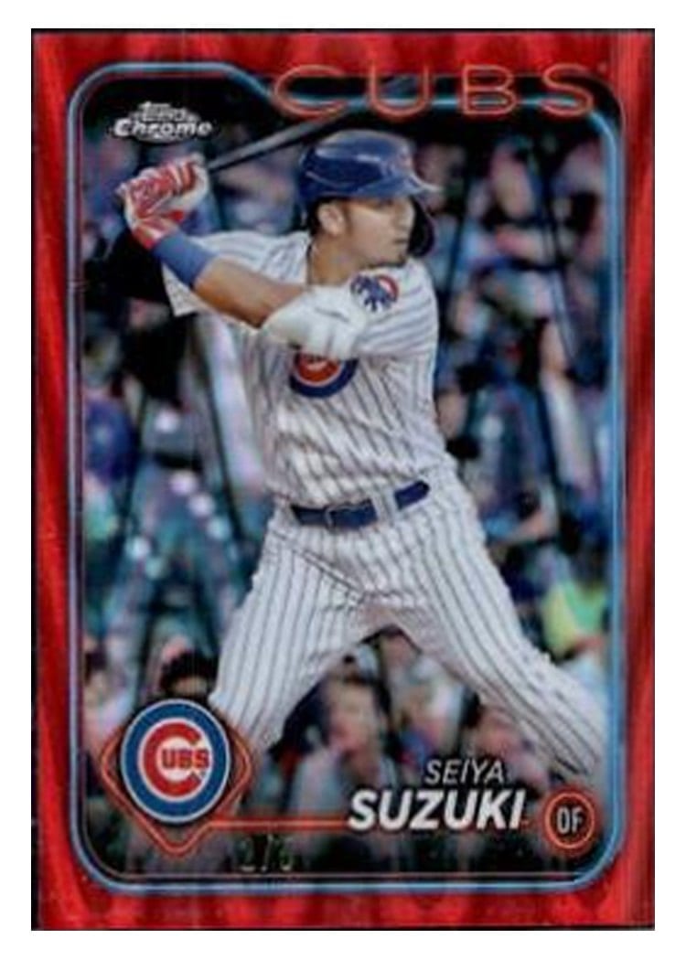 2024 Topps Chrome Seiya Suzuki #13 card