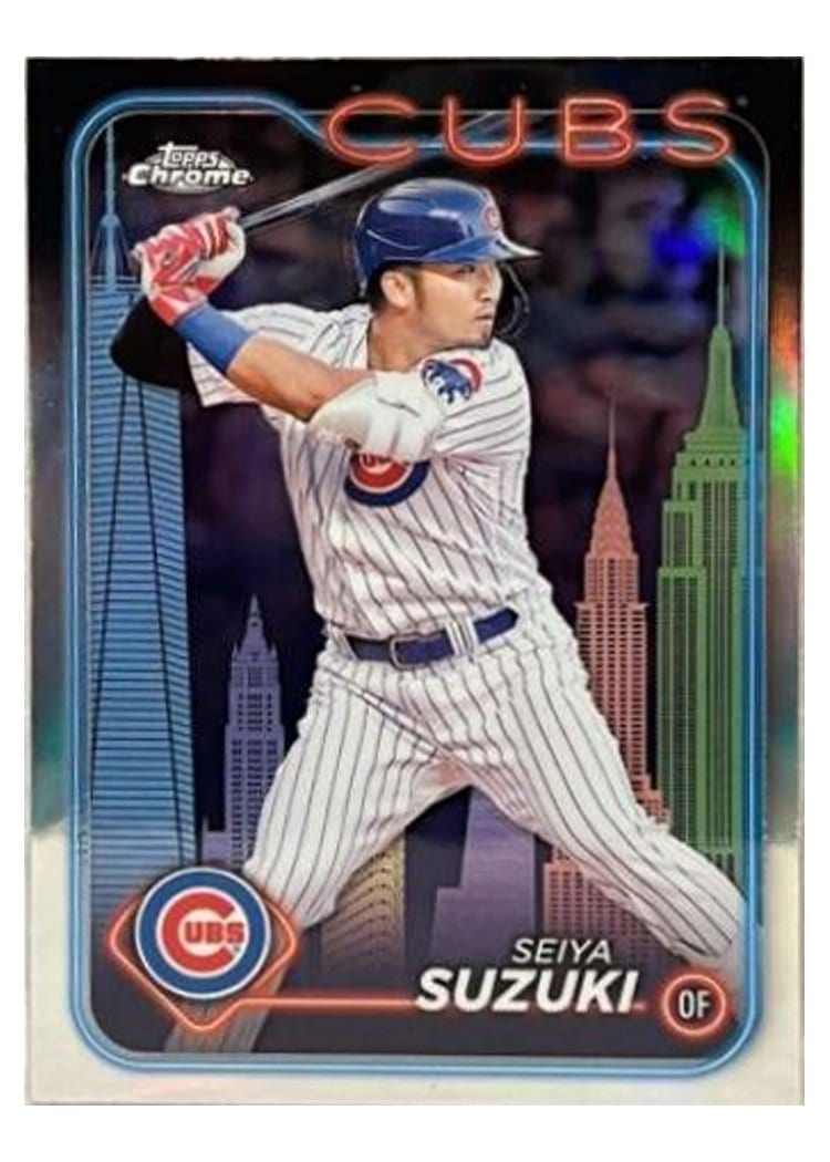 2024 Topps Chrome Seiya Suzuki #13 card