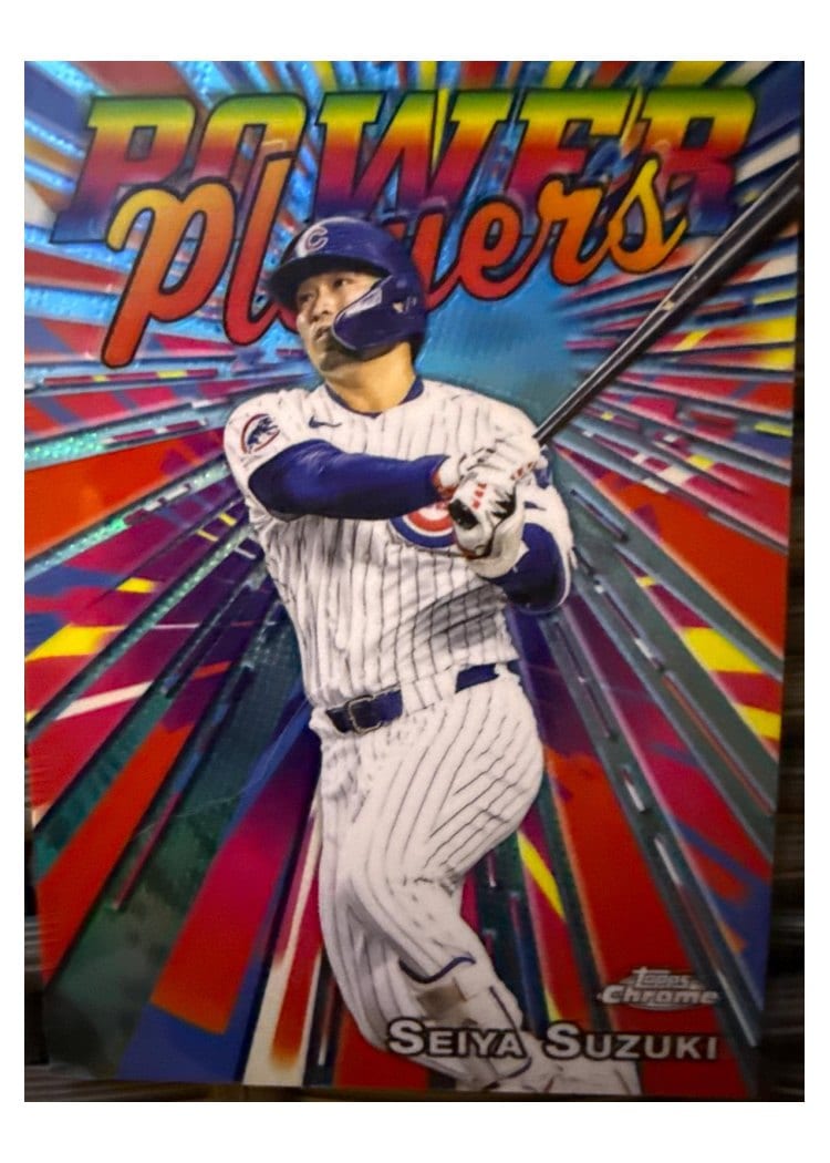 2025 Topps Chrome Update Power Players Seiya Suzuki #PP-33 card