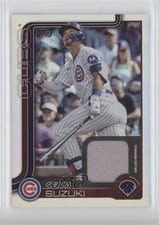 2025 Topps Real One Relics Seiya Suzuki #457