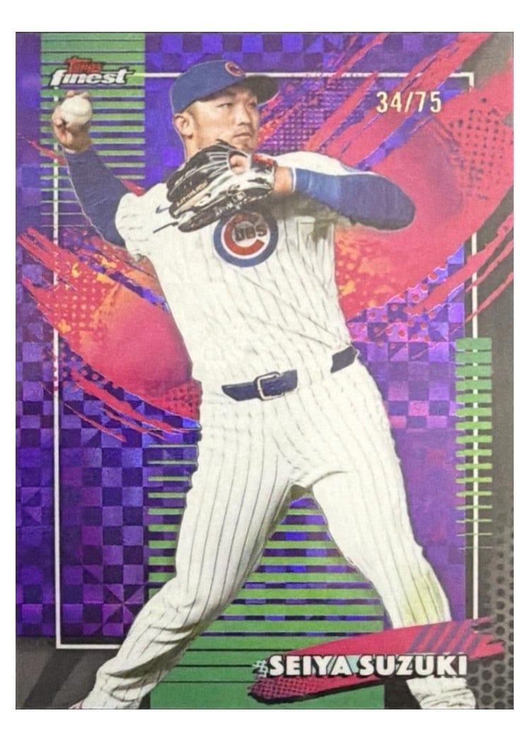 2026 Topps Finest Seiya Suzuki #231 card